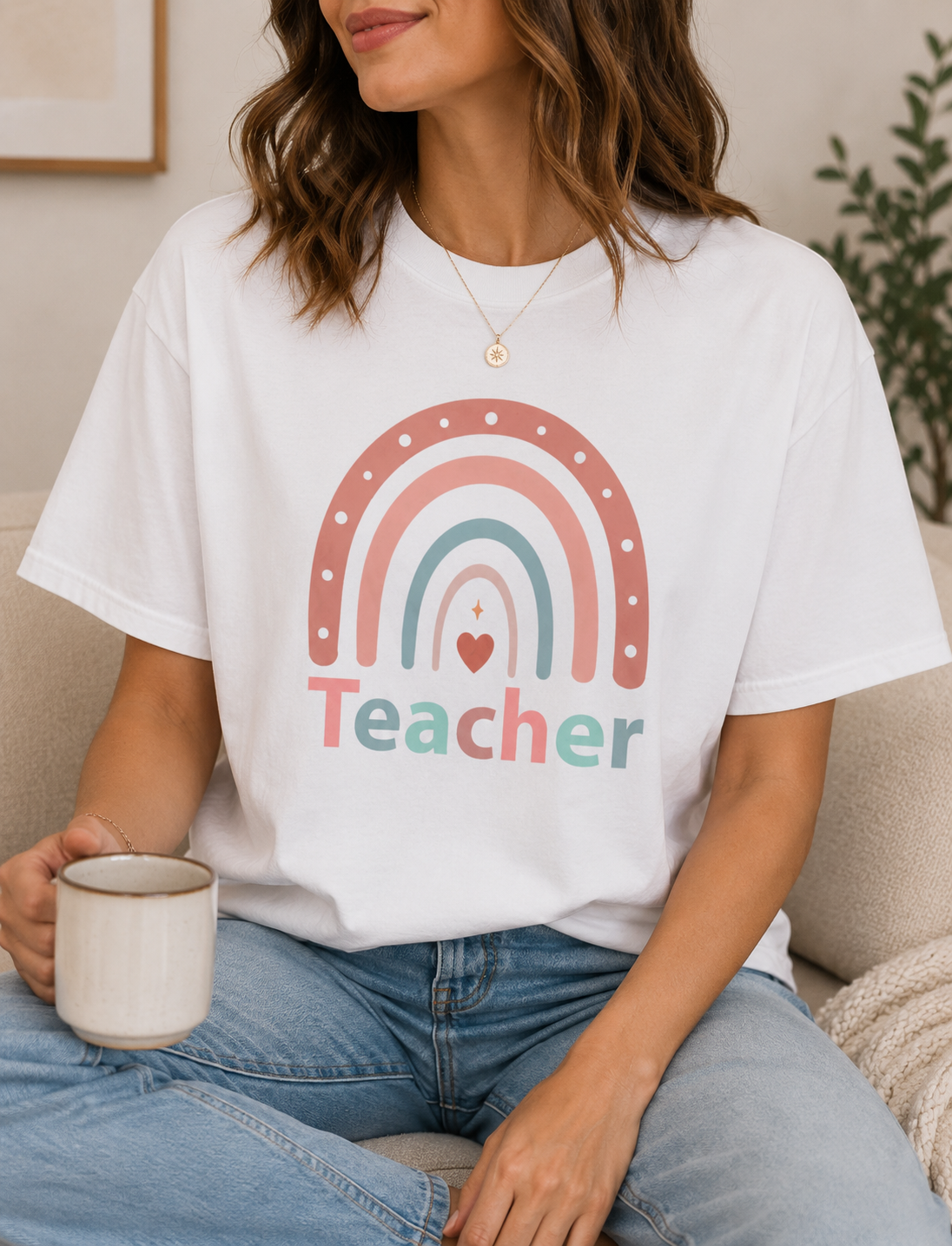 Teacher Rainbow Shirt