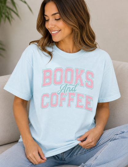 Books & Coffee Shirt