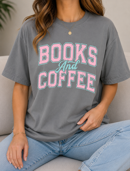Books & Coffee Shirt