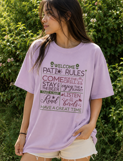 Patio Rules Shirt