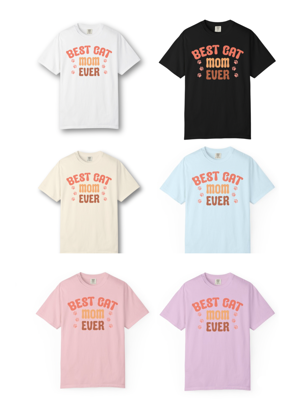 Best Cat Mom Ever Shirt