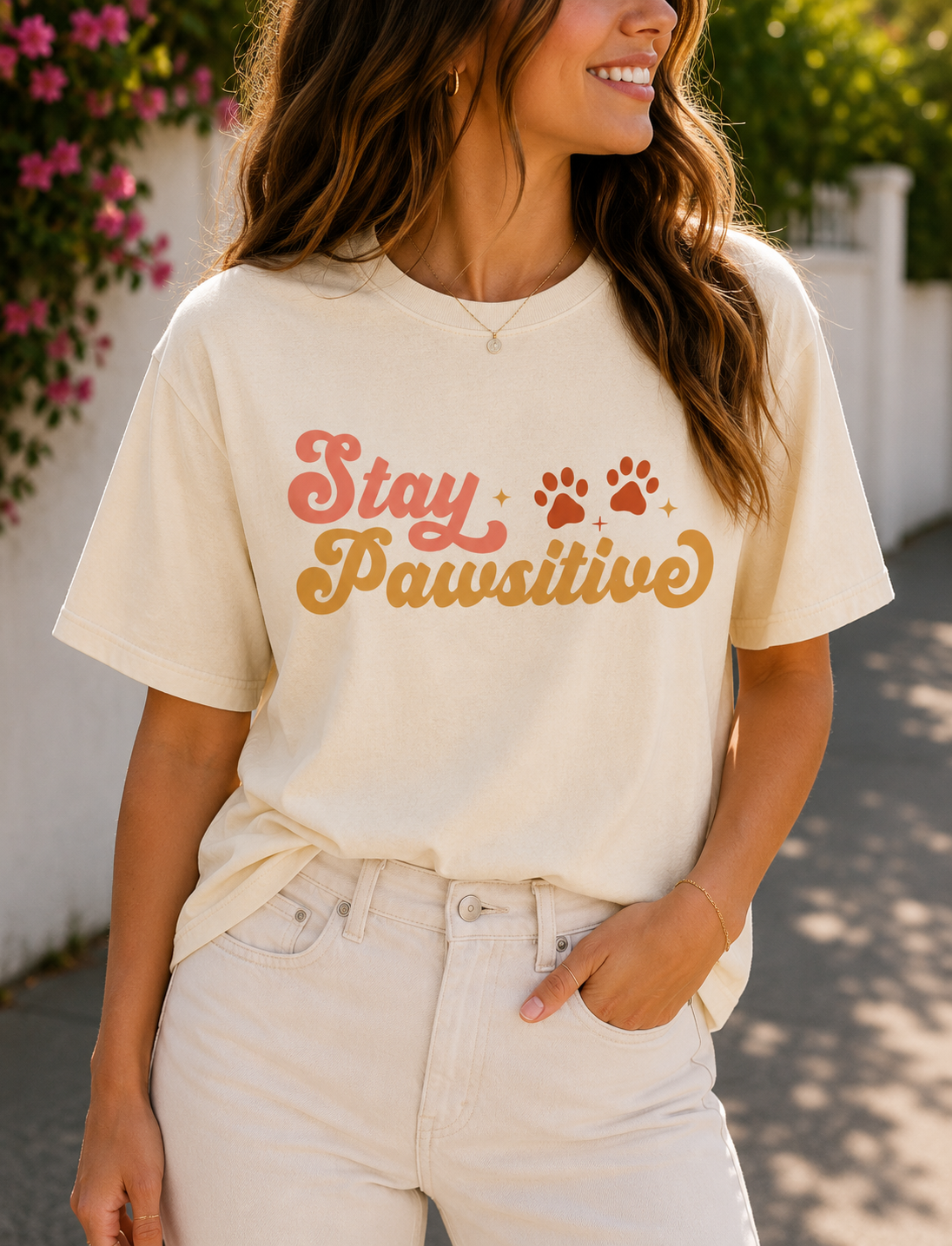 Stay Pawsitive Shirt