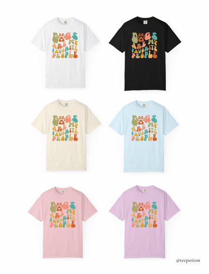 Dogs Are My Favorite People Shirt