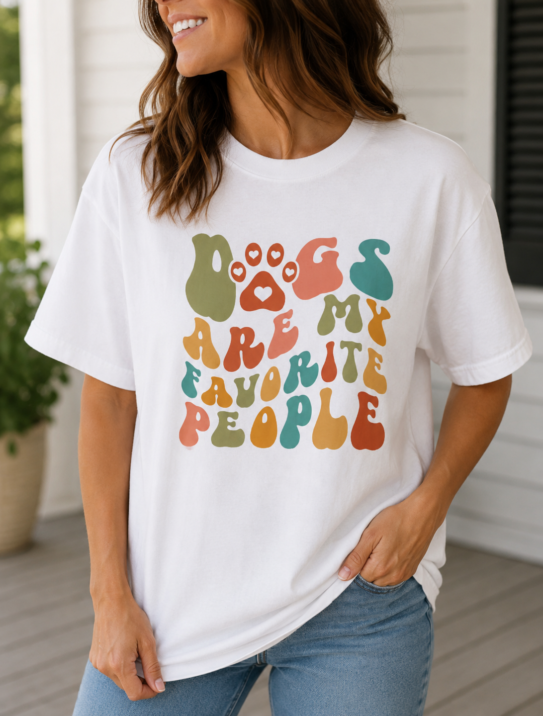 Dogs Are My Favorite People Shirt