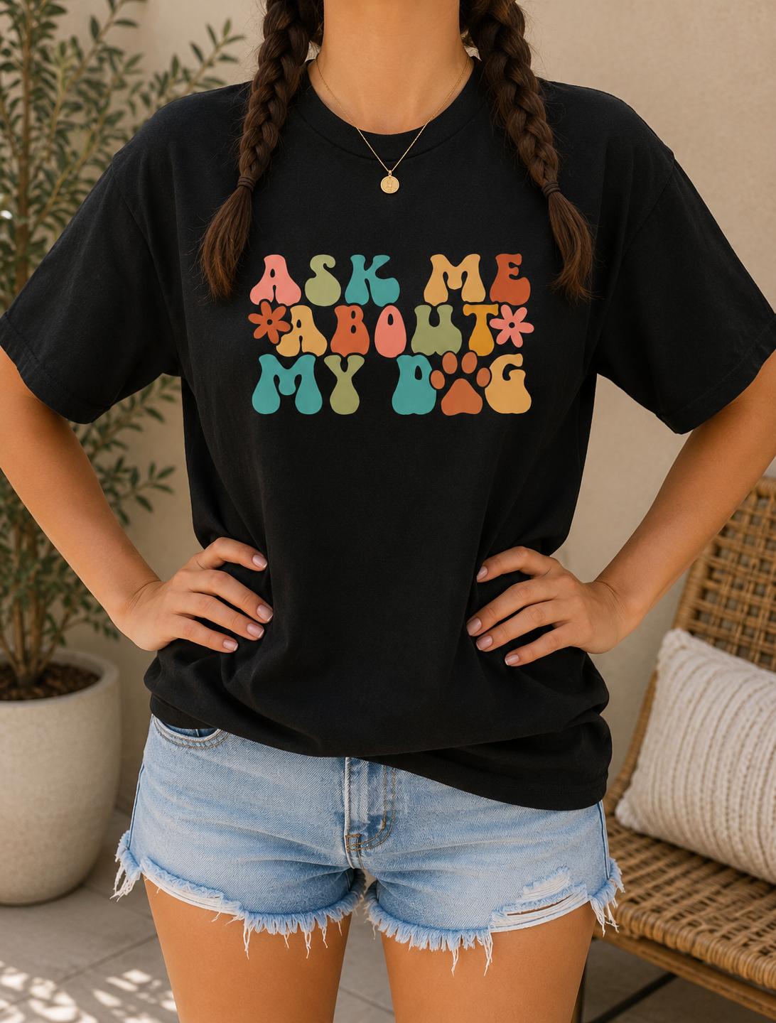 Ask Me About My Dog Shirt