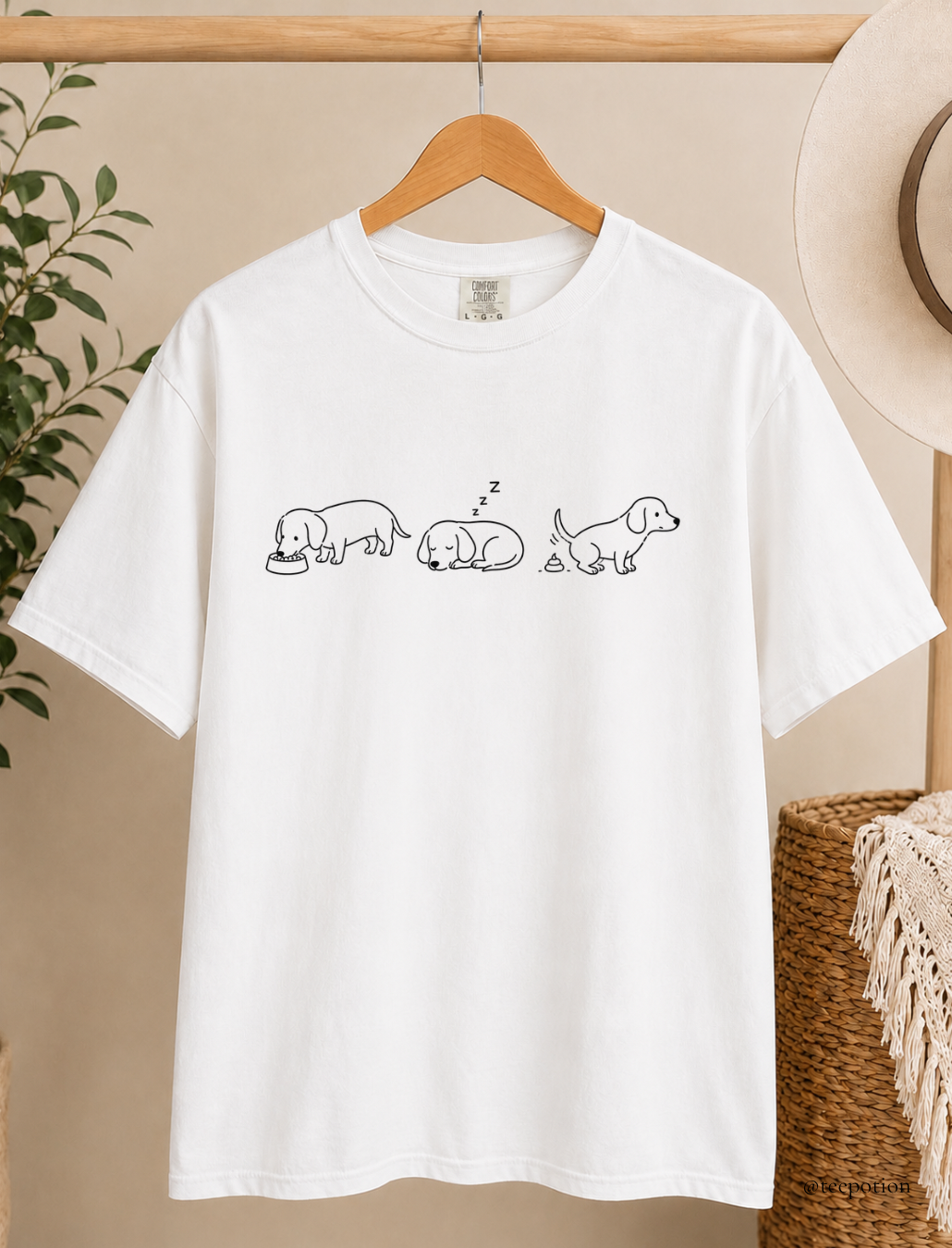 Dog Eat Sleep And Poop Shirt